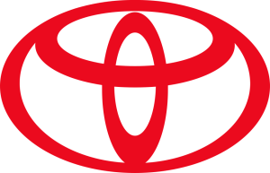 Toyota three-oval emblem introduced in 1989